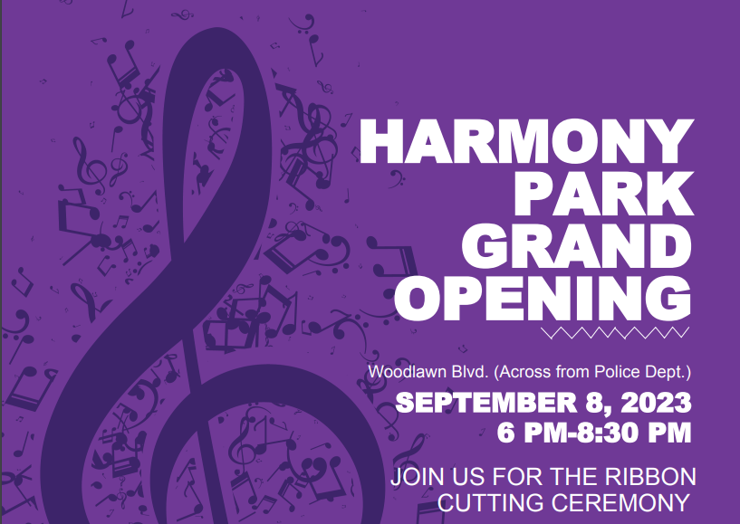 Harmony Park Grand Opening Info