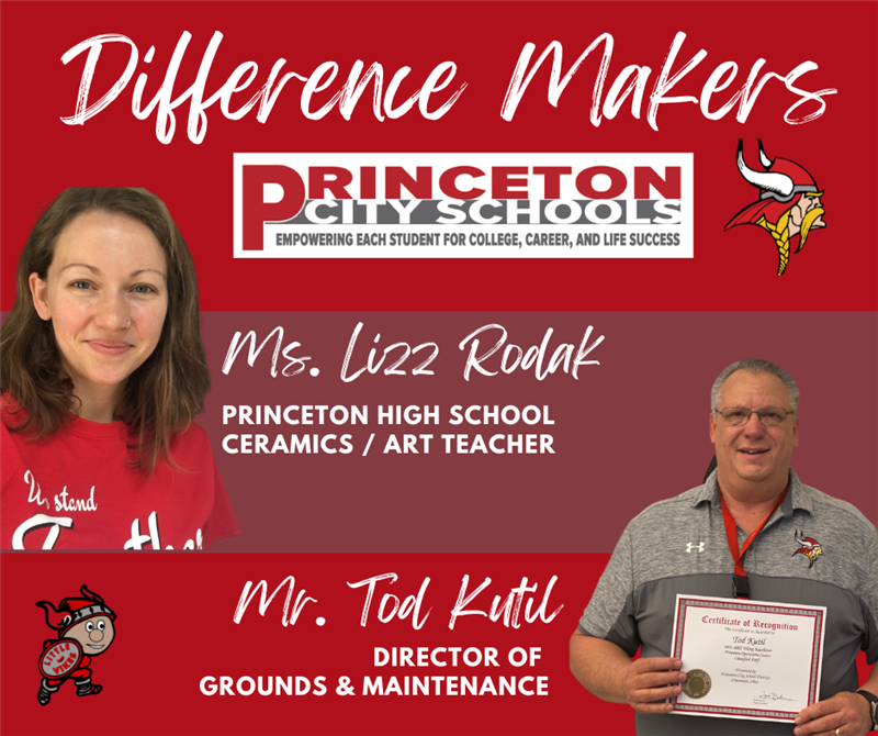 Difference Makers Lizz Rodak and Tod Kutil.
