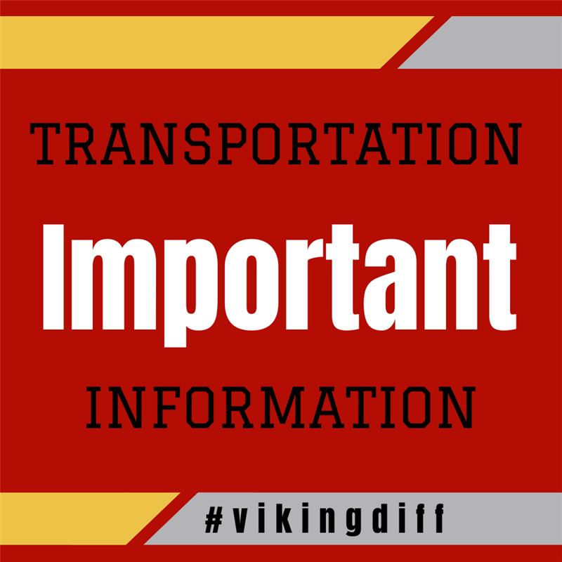 Transportation Important Information